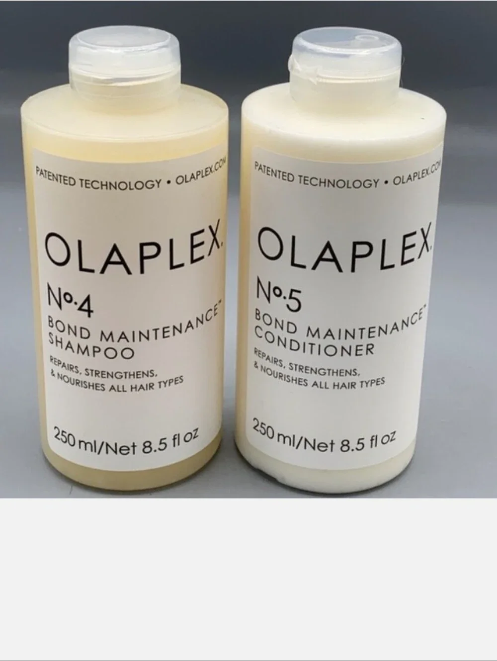 Olaplex Shampoo And Conditioner Bonding Number 4 And No 5 Set Full Size 8.5 Oz